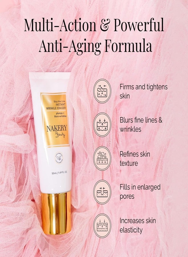 Nakery Retinol Eye Cream - Anti Wrinkle Face Cream with Hyaluronic Acid Face Tightening Serum - Wrinkle Cream for Under Eye - Instant Wrinkle Remover Serum 50ml - Image 4